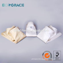 polyester needle felt dust filter bag for cement industry filtration